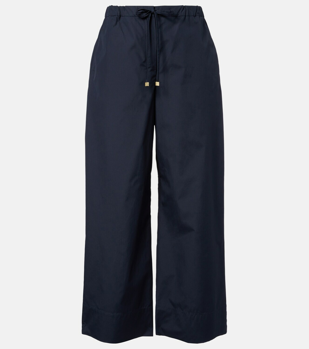 'S Max Mara Cotton cropped wide-leg pants