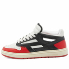 Represent Men's Reptor Low Sneakers in Black/Burnt Red