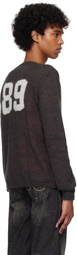 Paloma Wool Gray Button Fine Champions Cardigan