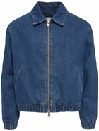 AMI PARIS Adc Denim Zipped Jacket