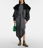 JW Anderson Camouflage embellished suede Chelsea boots