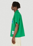 x Online Ceramics Button Front Shirt in Green