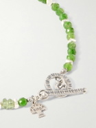 Peyote Bird - Ocala Sterling Silver Multi-Stone Beaded Bracelet