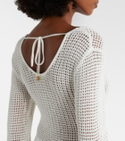 Melissa Odabash Casey open-knit midi dress