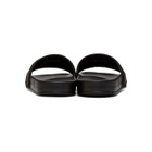 Baja East Black and Gold Fila Edition Drifter Slides