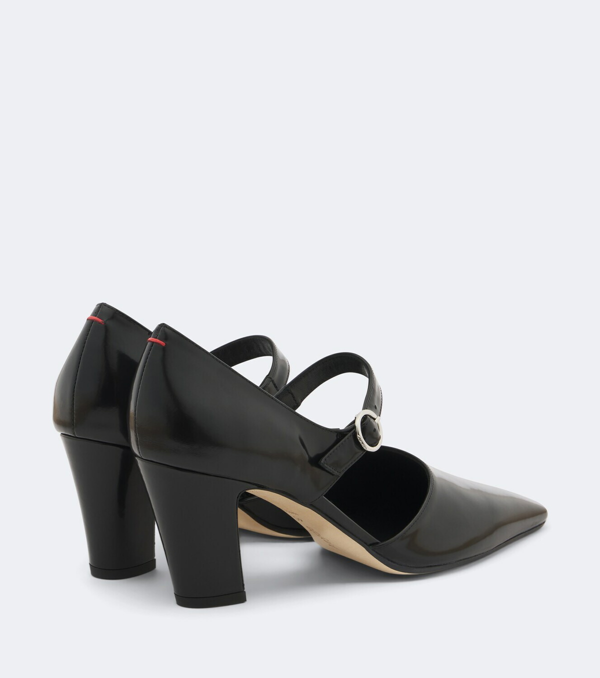 Aeyde Isidora leather Mary Jane pumps