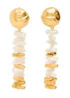 Joanna Laura Constantine Orbs Two-toned Drop Earrings - Gold - One Size