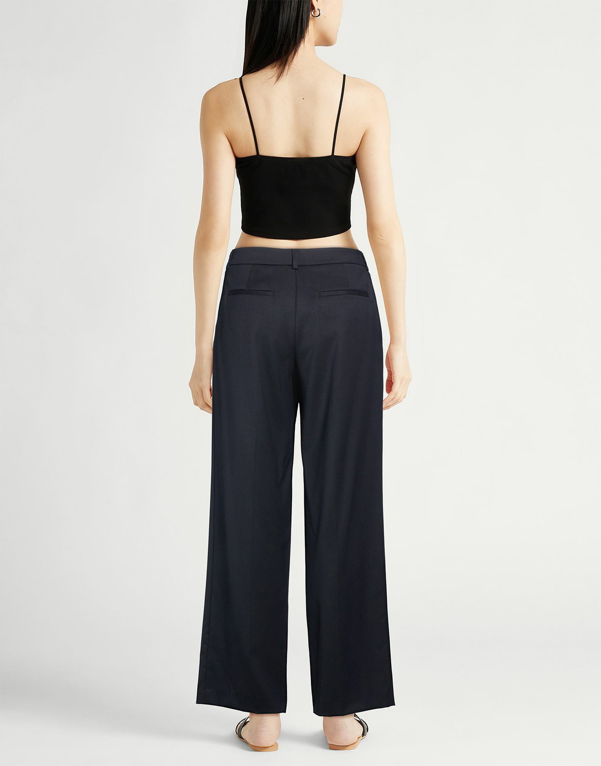 Peserico Womens Pants Midnight in Blue