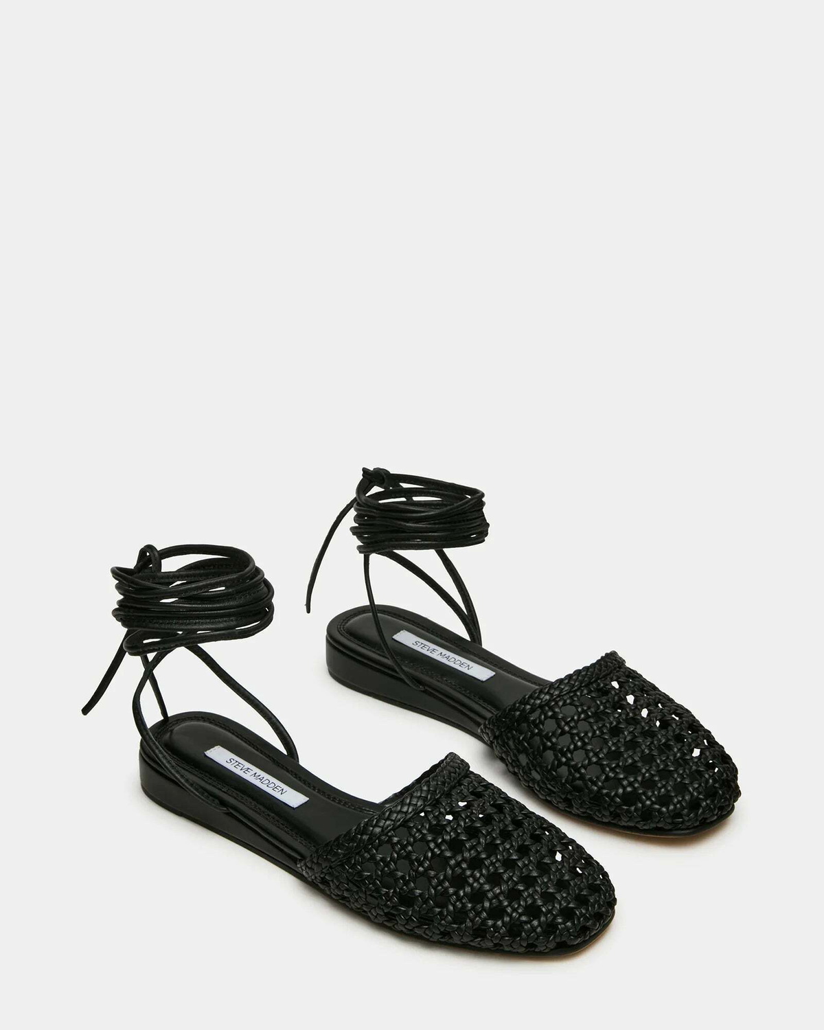 Steve Madden Flutterrr Sandals in Black