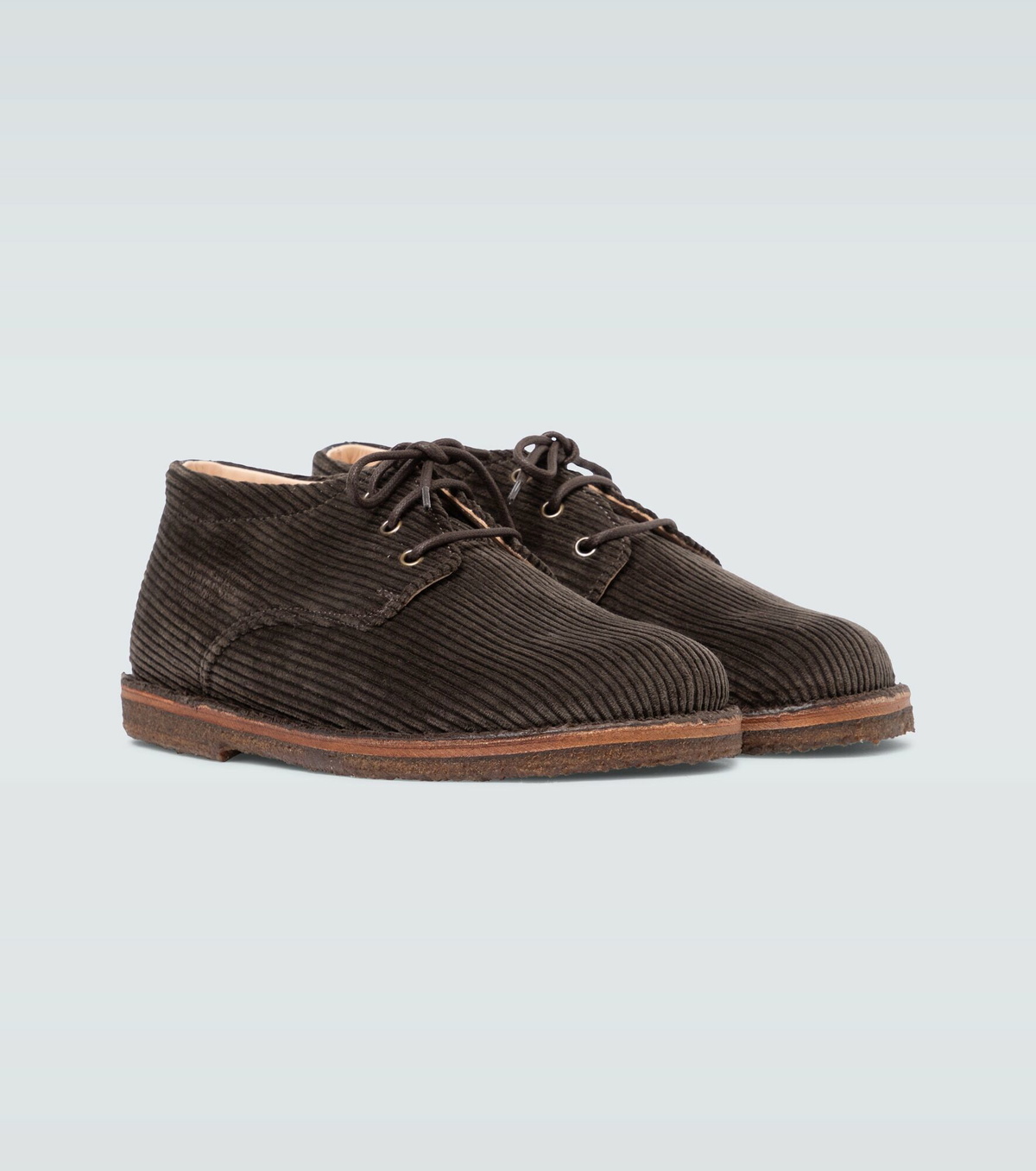 Undercover - Corduroy derby shoes