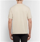 Acne Studios - Bemabe Moose Embroidered Cotton-Jersey T-Shirt - Men - Ecru