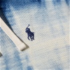 Polo Ralph Lauren Men's Tie Dye Popover Hoody in Indigo Multi