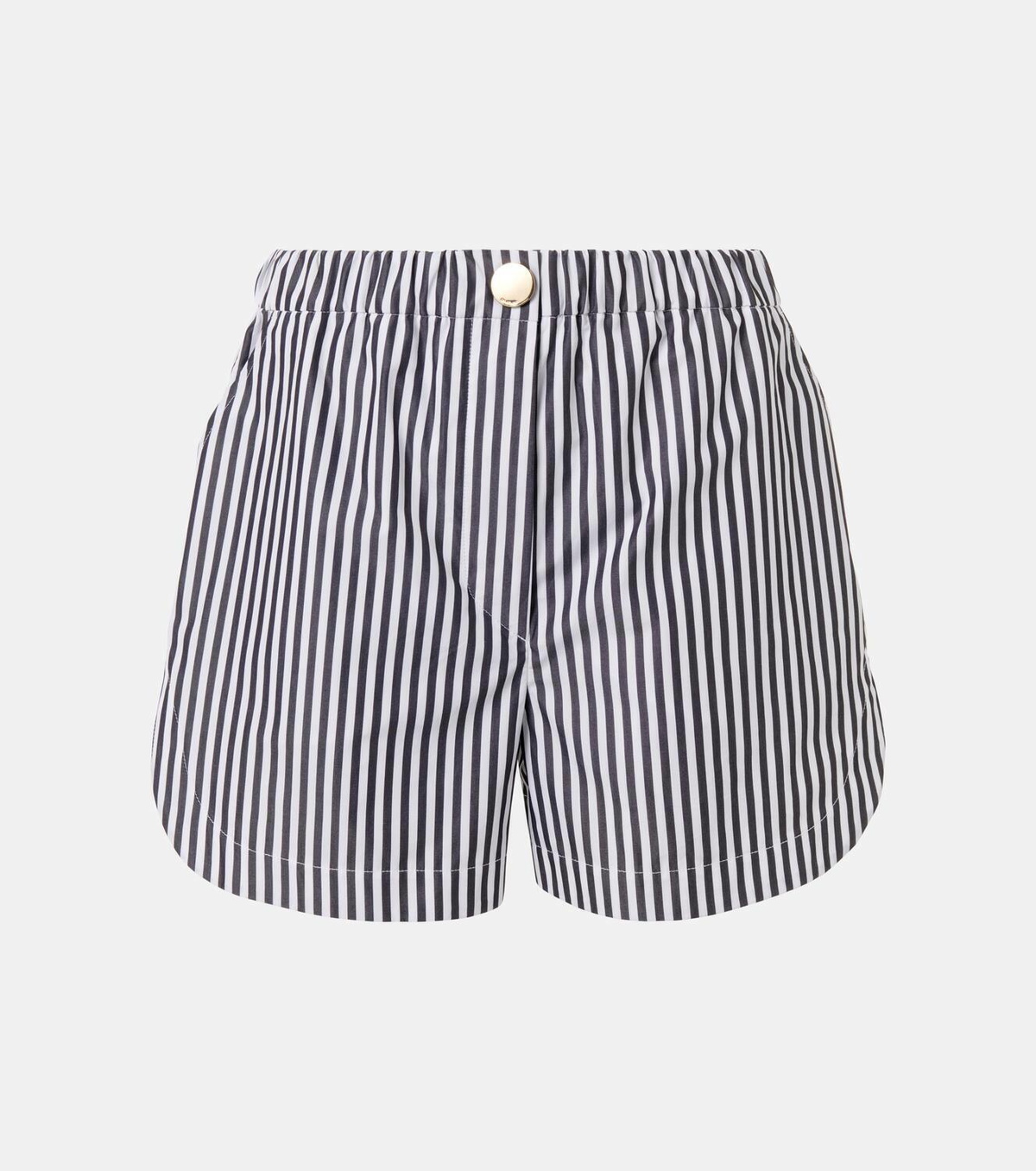 Sportmax Muscari striped cotton shorts