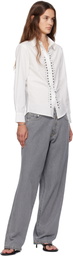 Gimaguas Gray Baggy Jeans
