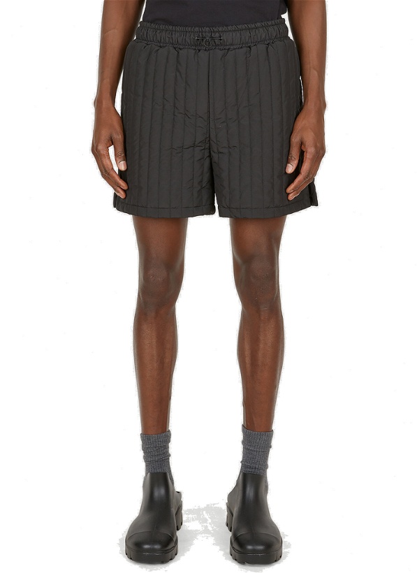 Photo: Quilted Liner Shorts in Black