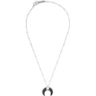 Isabel Marant Black and Silver Zanzibar Necklace