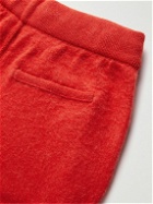 ZEGNA x The Elder Statesman - Straight-Leg Brushed Oasi Cashmere Sweatpants - Red