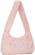 Praying Pink 'God's Favourite' Furry Bag