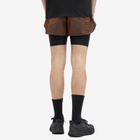 Over Over Men's 2-Layer Shorts in Hot Chocolate
