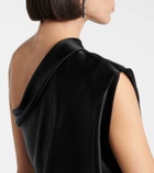 The Sei Asymmetric silk top