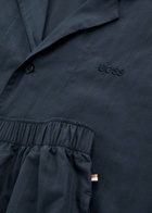 Boss Striped Cotton Pyjama set Blue