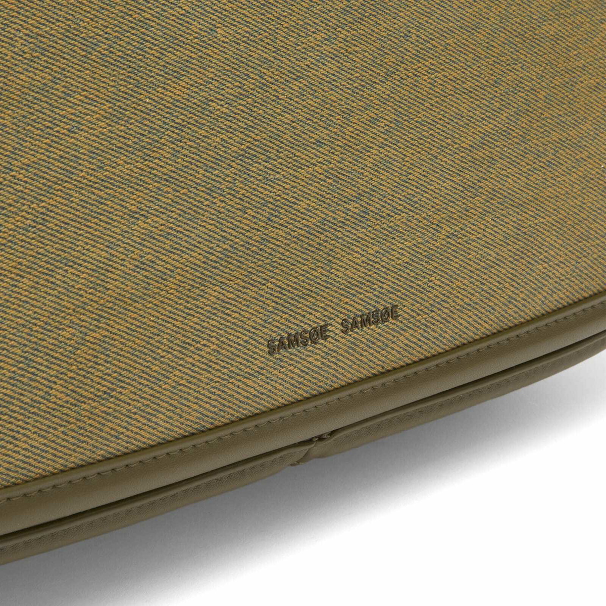 Samsøe Samsøe Women's Sahero Grab Bag in Washed Brown Denim 