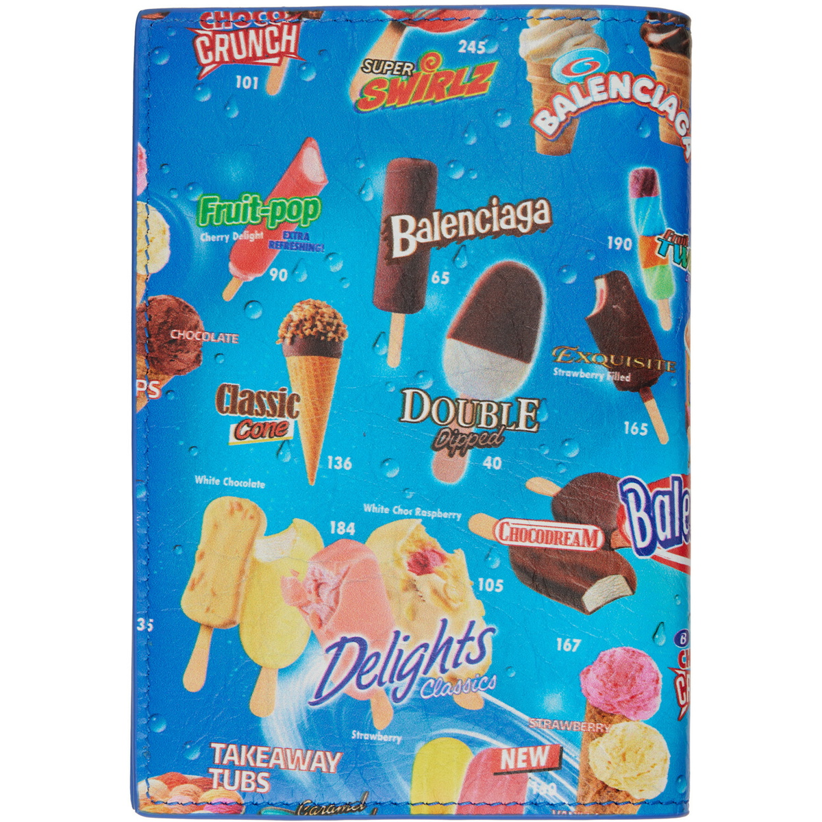 Balenciaga Blue Sweet Treat Passport Holder