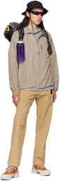 Gramicci Taupe Zip-Up Jacket