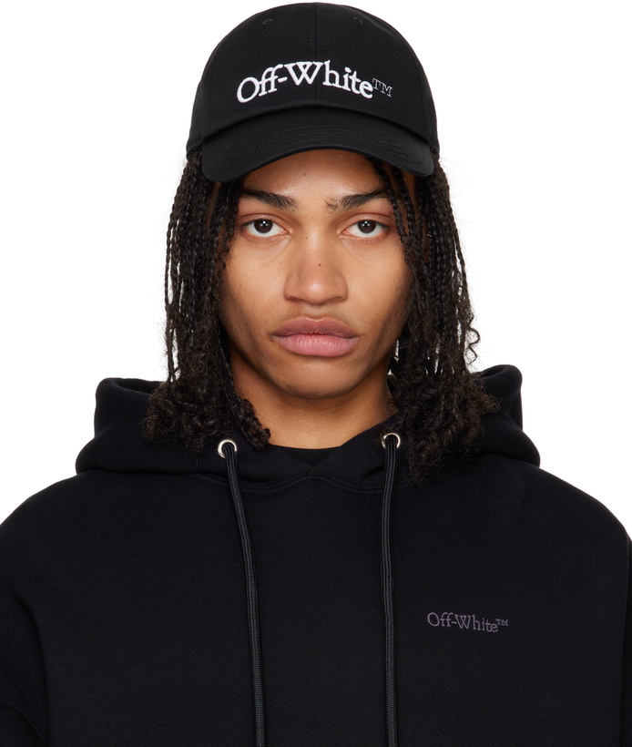 Photo: Off-White Black Drill Bookish Baseball Cap