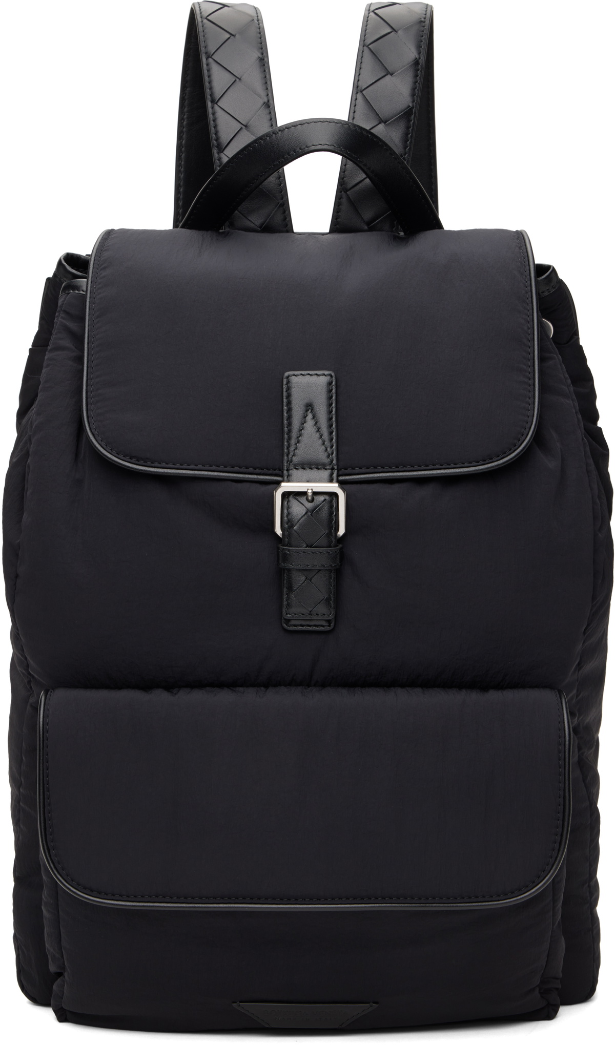 Bottega Veneta Black Crossroad Backpack Bottega Veneta