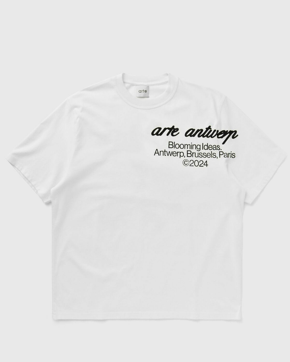 Arte Antwerp Arte Artwork Top Sleeve Tee White Shortsleeves Arte  