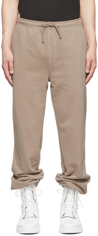 Photo: Satta Taupe Cotton Lounge Pants