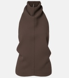 Khaite Rone halterneck top