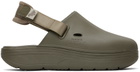 Suicoke Khaki Cappo Slippers