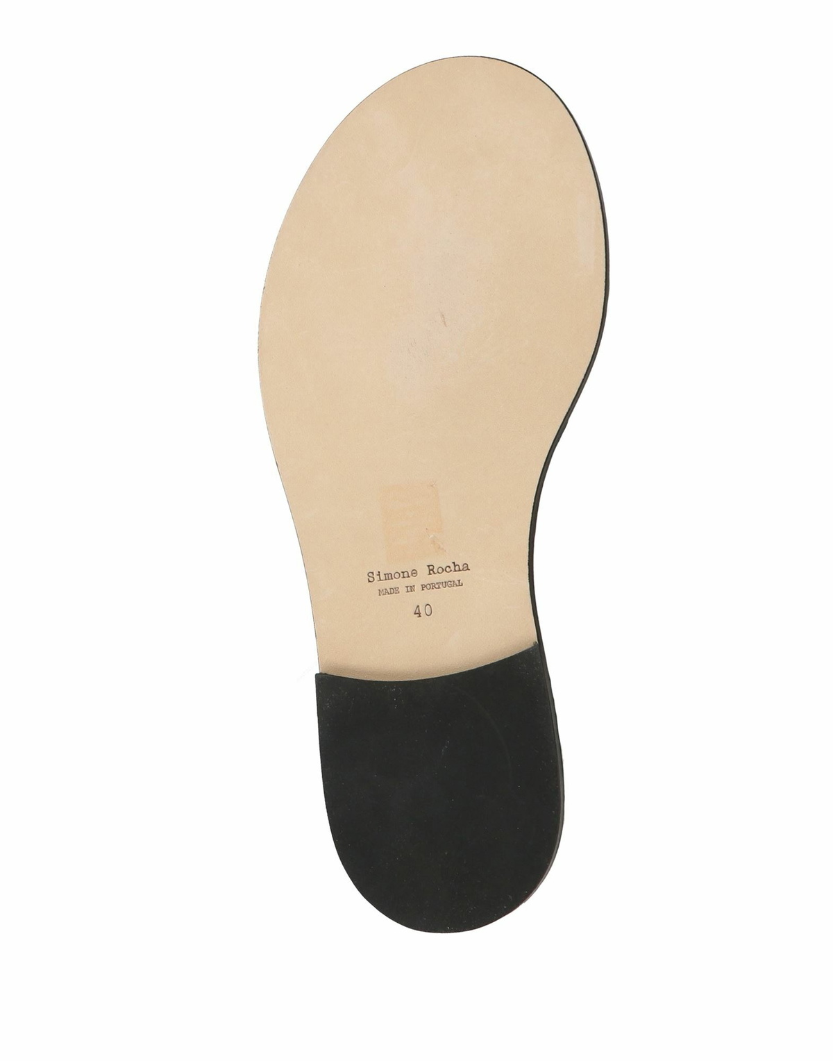 Simone Rocha Womens Thong sandal in Black