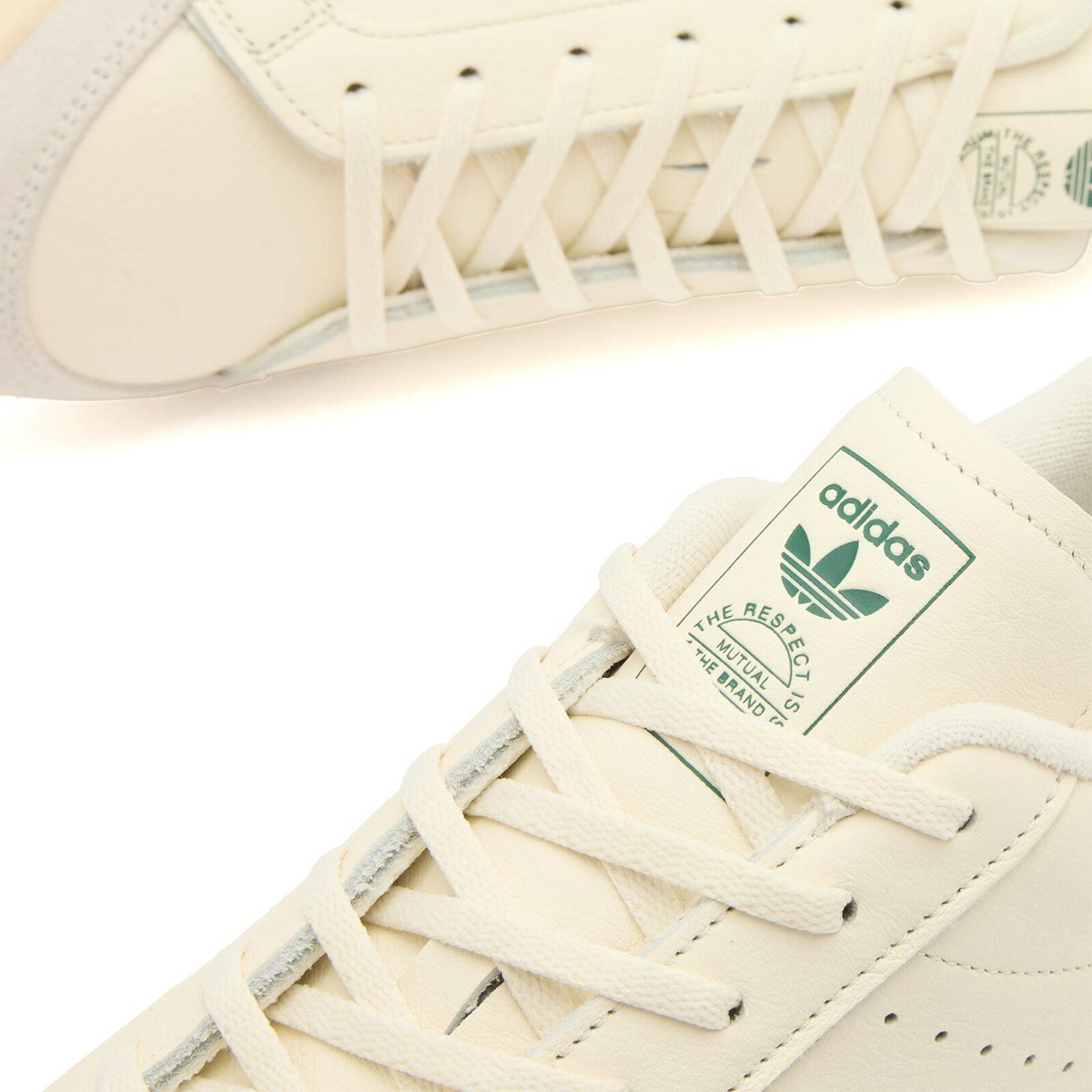 Adidas Consortium Stan Smith Sneaker - Presented by END. in Off White/Dark Green/Crystal White