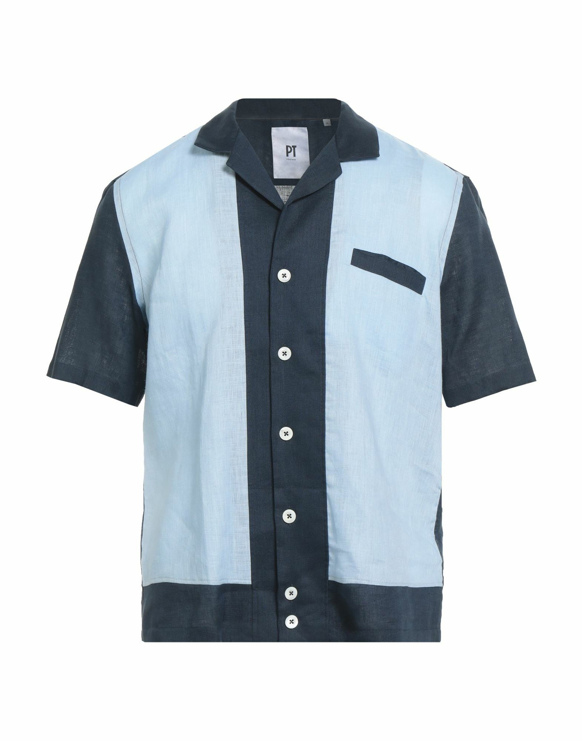 Pt Torino Mens Shirt Sky in Blue