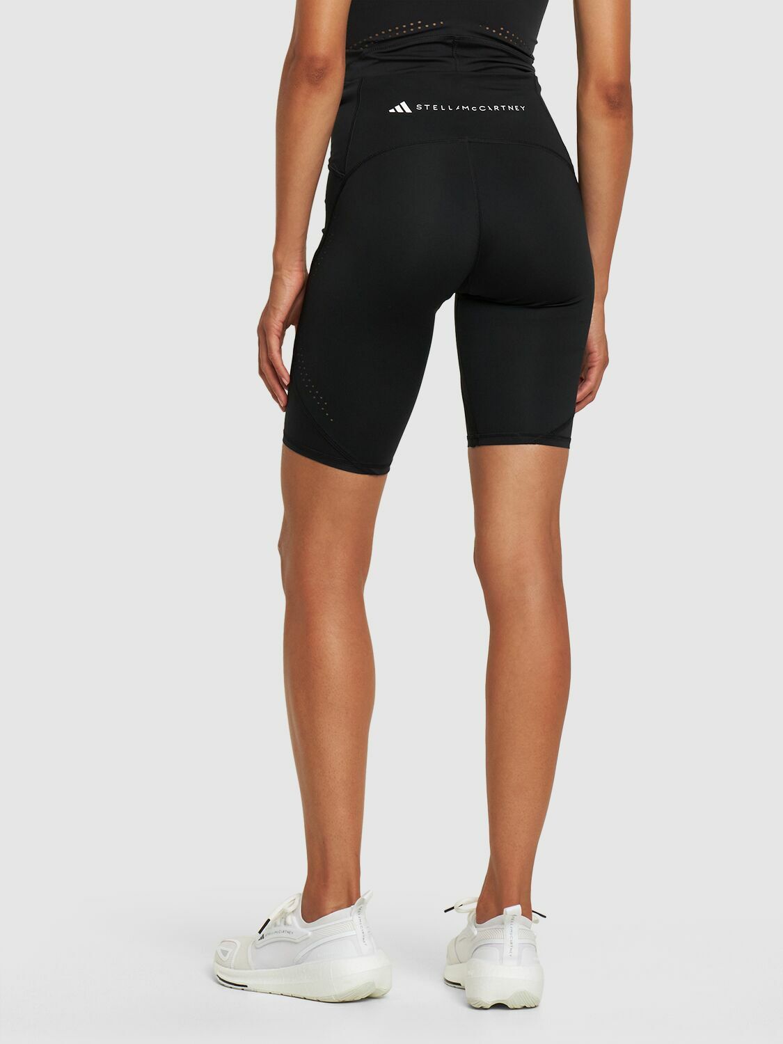 ADIDAS BY STELLA MCCARTNEY - True Pace High Waist Biker Shorts
