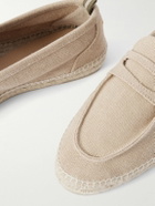 Castañer - Nacho Washed-Canvas Espadrilles - Neutrals