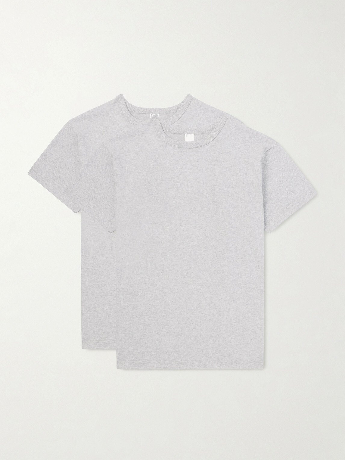 3sixteen - Set of Two Cotton-Jersey T-Shirt - Gray