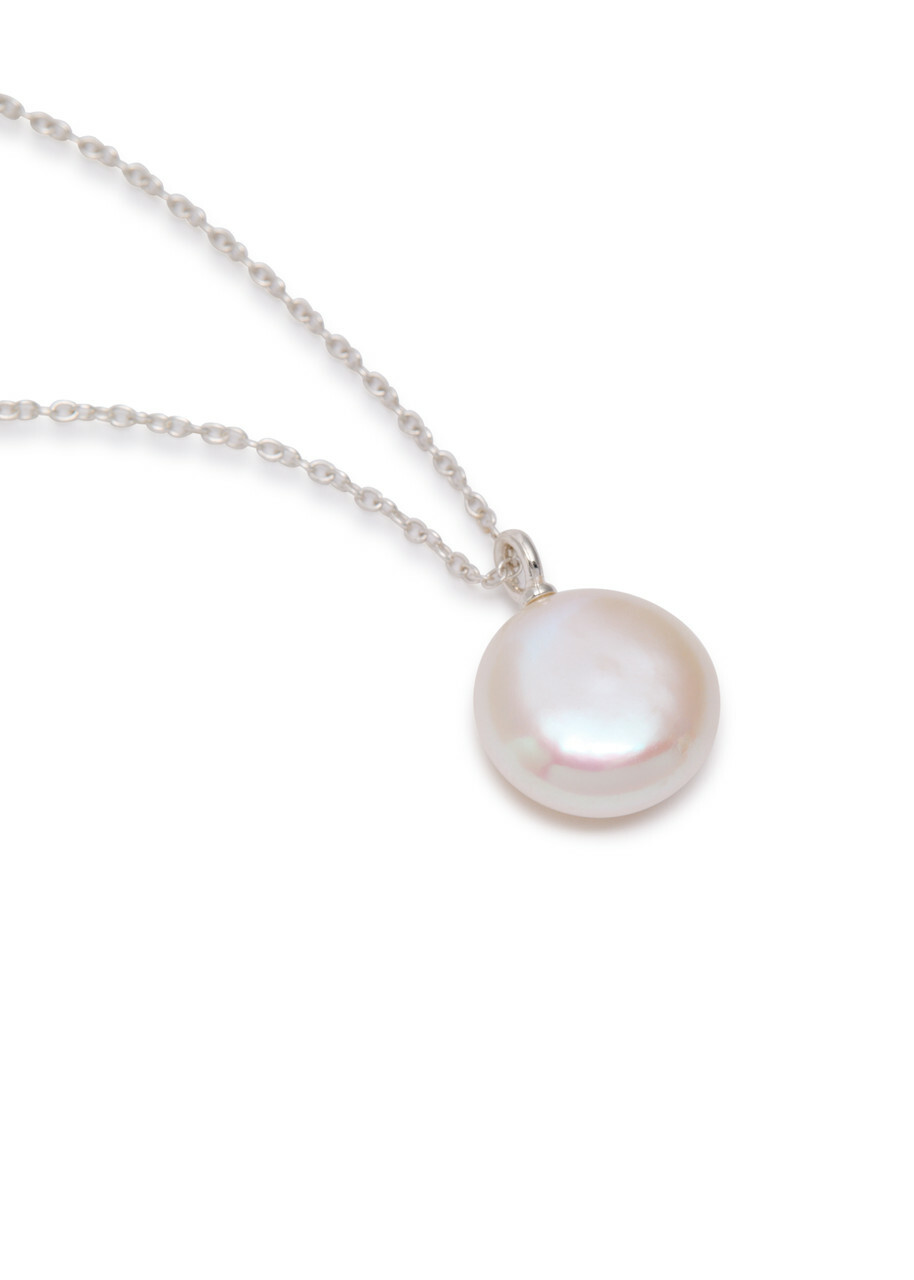 Sapir Bachar Pearl Sterling Silver Necklace - One Size