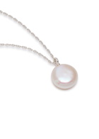 Sapir Bachar Pearl Sterling Silver Necklace - One Size