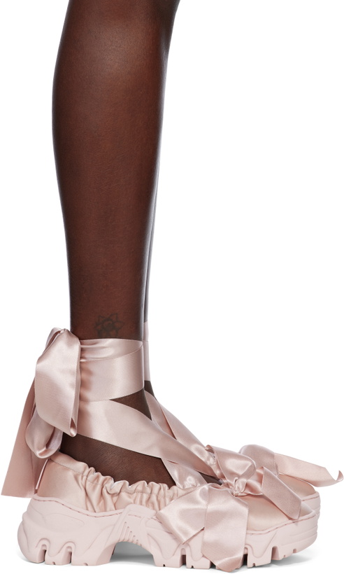 Photo: Rombaut Pink Aura Bows Sneakers