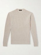 Slowear - Ribbed Cashmere Sweater - Neutrals