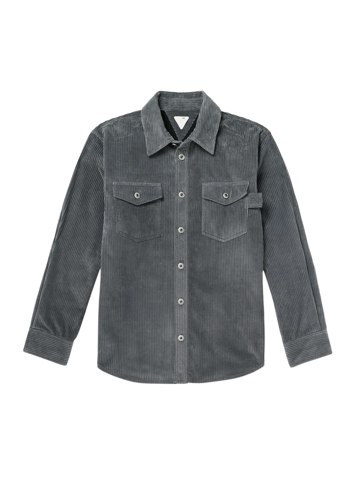 Bottega Veneta - Wool-Flannel Shirt - Gray Bottega Veneta