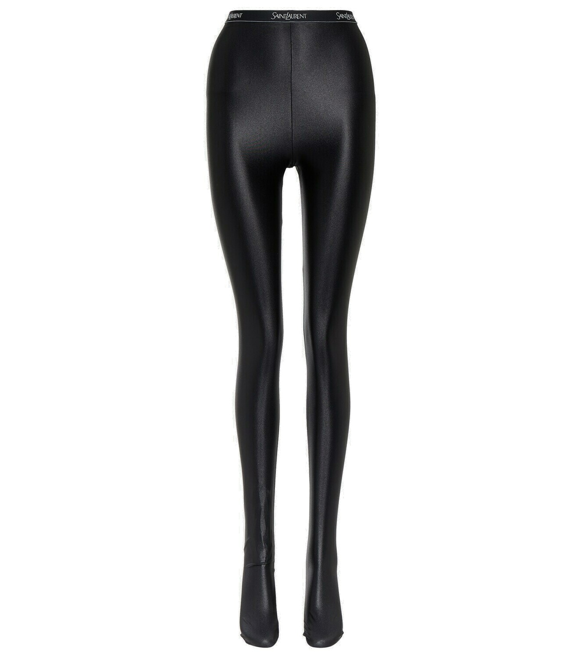 スパッツ・レギンス Saint Laurent Black Cashmere Leggings Saint Laurent(サンローラン) スパッツ・レギンス(レディース