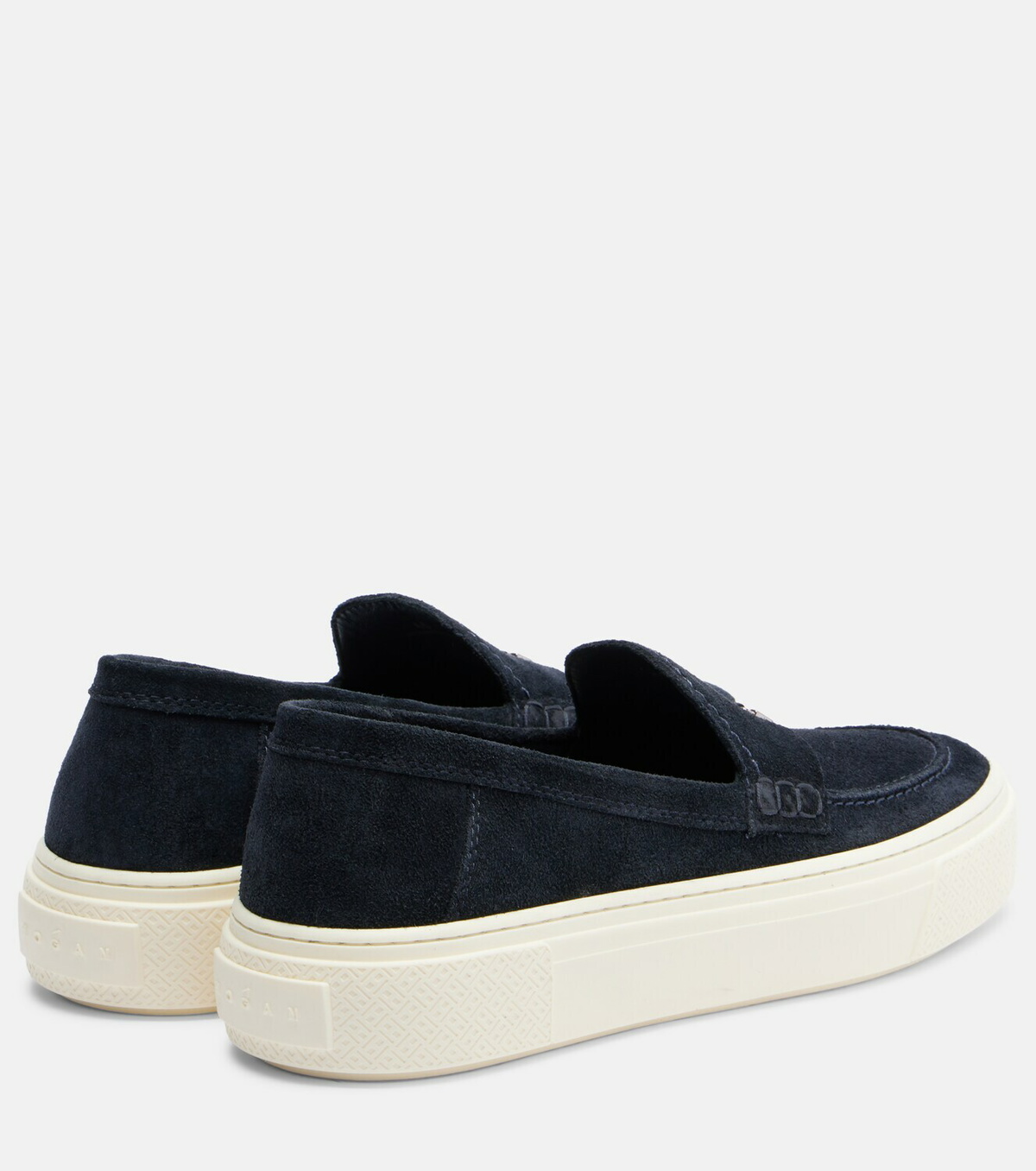 Hogan H705 suede slip-on shoes