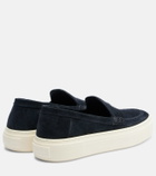 Hogan H705 suede slip-on shoes