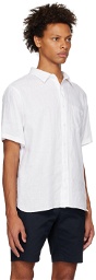 Vince White Pocket Shirt