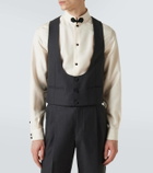 Valentino Wool gabardine vest